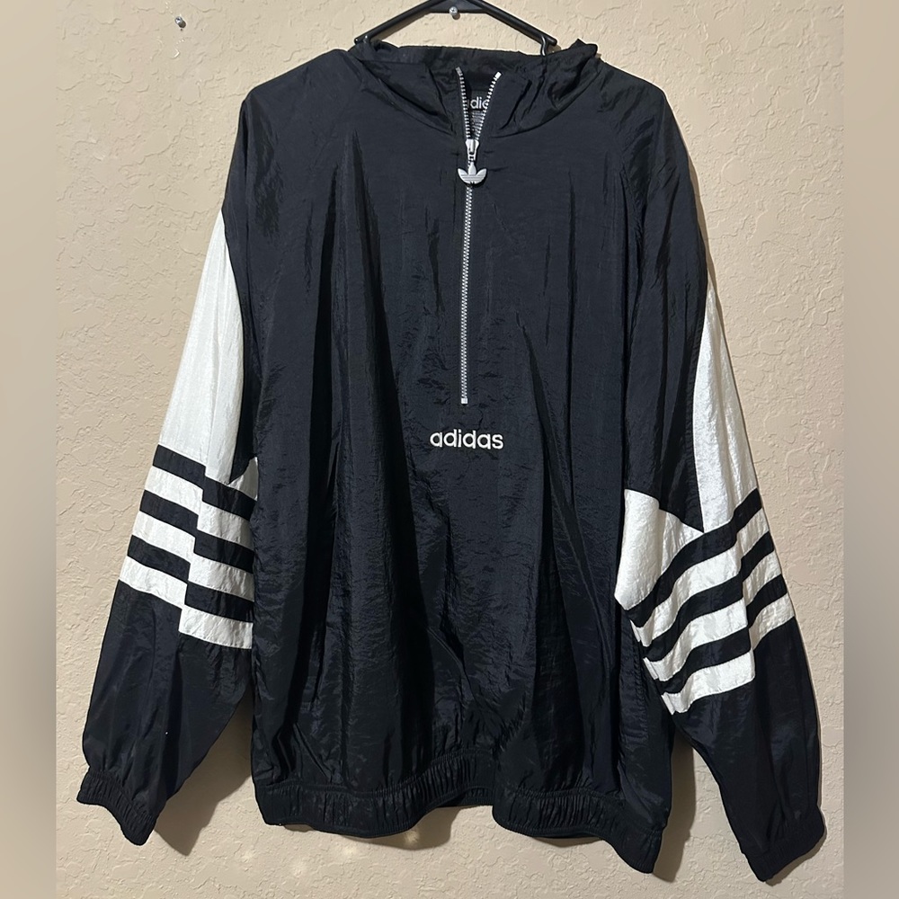 Vintage adidas half zip